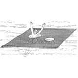 WATER HORIZONTAL SWIM THROUGH MAT for swimminig pools