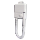 WALL HAIR DRYER WITHOUT TIMER for locker rooms and swimming pools