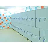 LOCKERS 10/8 - 40MM COMPACT LAMINATE/ALUMINUM for gyms, swimmings pools and wellness areas
