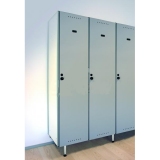 LOCKERS 10/8 - STANDARD NP 1116 TYPE B COMPACT LAMINATE-ALUMINUM for gyms, swimmings pools and wellness areas