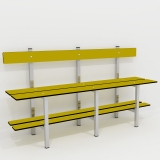 Benches SIMPLE BENCH 3 FUNCTION for gyms, swimmings pools and wellness areas