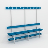 Benches SIMPLE BENCH 4 FUNCTION for gyms, swimmings pools and wellness areas