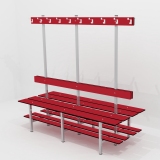 Benches DOUBLE BENCH 4 FUNCTION for gyms, swimmings pools and wellness areas
