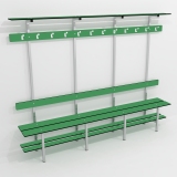Benches SIMPLE BENCH 5 FUNCTION for gyms, swimmings pools and wellness areas