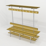 Benches DOUBLE BENCH 5 FUNCTION for gyms, swimmings pools and wellness areas