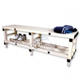 Benches PVC - 100X40X50CM for gyms, swimmings pools and wellness areass