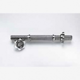 Bar for Dumbbell, short, chromium-plated - for fitness and weightlifting