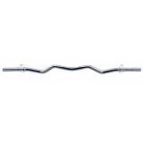 Bar curl, chromium-plated, lenght 120 cm - for fitness and weightlifting