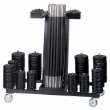 Sets rack Mobile - for fitness training