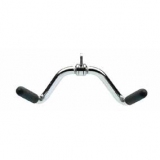 Lat bar multiple grip with rubber cover - for fitness and weightlifting