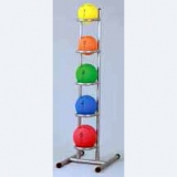 Medicine balls rack for 5 - for fitness training