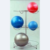 Gym balls rack without balls - for fitness training