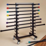 Body bars practical rack (without bars) with 20 storages - Inventory for fitness