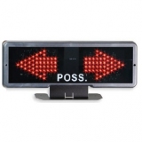 An electronic device indicator arrow possession basketball game table