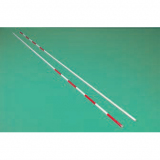Volleyball systems nets antennas, single piece fibreglass