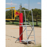 Beach volleyball referee platform