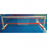 Water polo goal Standard, aluminium, with floating base