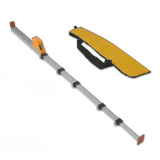 Telescopic height gauge for high jump