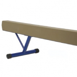 Training balance beam, aluminium, fixed height 50 cm