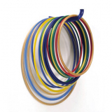 Gymnastic hoops wall rack