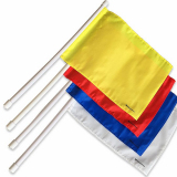 Set of referee flags water polo