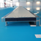 Open face platform for starting blocks