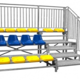 Fixed grandstand for outdoor