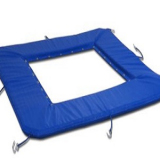 Side protection for trampoline