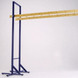 Transportable horizontal ladder