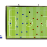 Magnetic tactic charts for soccer