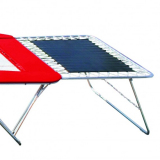 Large safety end decks for large competition trampolines - FIG approved