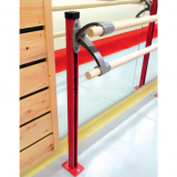 Ballet barre support - with double bracket