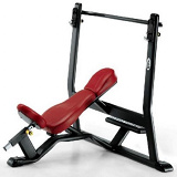 Olympic incline press bench