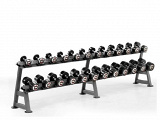 2 tiers dumbbell rack