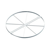 Reinforced shot / hammer circle comprising with cross bracing. World Athletics certificate.