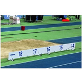 PVC distance indicator board for long jump