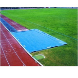 Custom made sand pit cover for long jump and triple jump