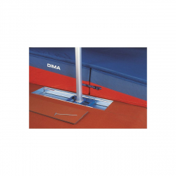 Extended rail to be embedded with sliding cart and cover AVDM1201