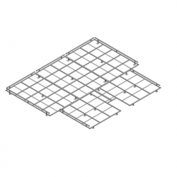 Platform for pole vault landing system AVDM1222