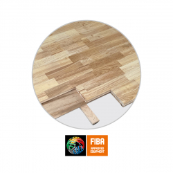 FLEX EVOLUTION Shock-Absorbing Sports Flooring, FIBA Certificate AVADS1001