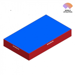 International high jump landing system 6,00 X 4,00 X 0,70m, World Athletics Certified AVDM1041
