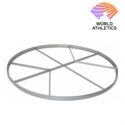 Discus circle for embedment ø 250 cm, World Athletics Certified AVDM1110