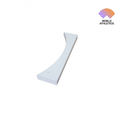 World Athletics shot toeboard, World Athletics certified AVDM1102