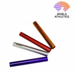 Aluminium relay batons set of 4, World Athletics certified AVDM1172