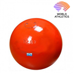 World Athletics steel shot 7,26 kg, World Athletics certified AVDM1131