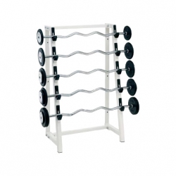 Barbell rack one-sided with 5 barbells AVMF1005