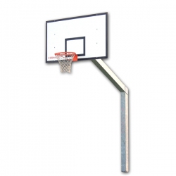 Basketball backstop with sockets AVSS1180