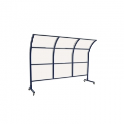 Protective screen for judges table or players S04266 protective-screen-for-judges-table-or-players-s04266