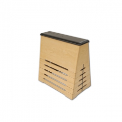 Trapezoidal wooden vaulting box S00958 trapezoidal-wooden-vaulting-box-s00958