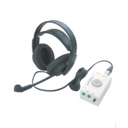 Telephone set with headset 3431.921